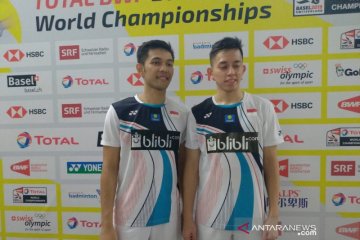 Fajar/Rian ikuti Ahsan/Hendra ke 16 besar Kejuaraan Dunia