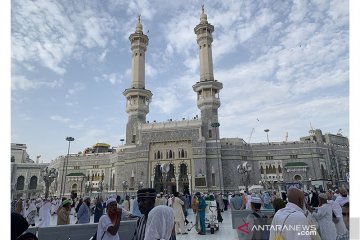 Masjidil Haram setelah puncak musim haji