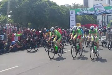 Tanjakan di Paltuding medan terberat etape keempat Tour d'Indonesia