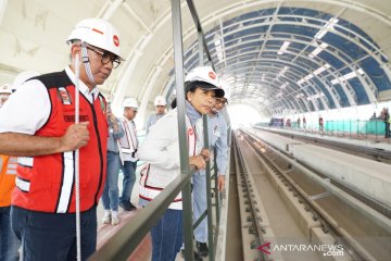 Rini: LRT Cawang-Cibubur komersil akhir Oktober