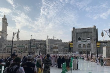 Kepadatan Masjidil Haram berkurang signifikan