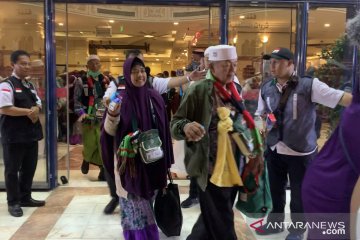 43.000 haji Indonesia kembali ke Tanah Air