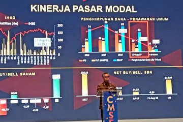 OJK dorong industri pasar modal tingkatkan ekonomi