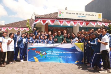 PLN Denpasar terima kunjungan 23 peserta SMN dari Kalimantan Barat