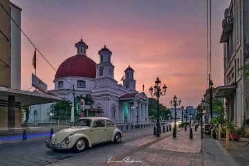 Makin cantik, Kementerian PUPR selesaikan penataan Kota Lama Semarang