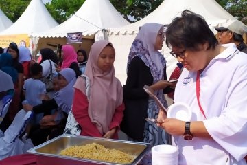 Mie Seruit kreasi kuliner tradisional hadir di Festival Karakatau 2019