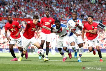 Crystal Palace tumbangkan Manchester United di Old Trafford