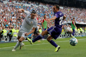 Real Valladolid tahan imbang Real Madrid 1-1 di Bernabeu