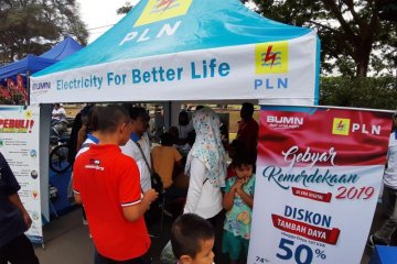 PLN Magelang gelar diskon tambah daya hingga "test ride" motor listrik