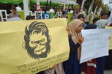 Mahasiswa Aceh Barat desak pelaku persekusi mahasiswa Papua ditangkap