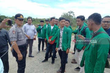 Warga blokir jalan masuk ke Kampus baru STAIN Meulaboh