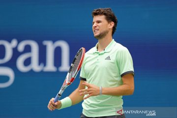 Dominic Thiem langsung tersingkir pada babak pertama US Open