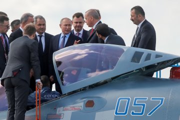 Rusia, Turki bahas pasokan pesawat tempur Rusia