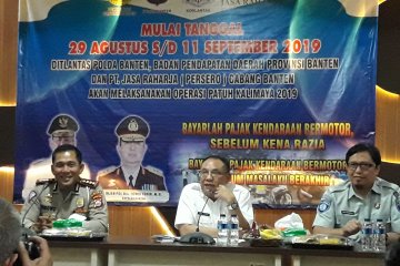 Bapenda Banten sasar penunggak pajak pada Operasi Patuh Kalimaya 2019