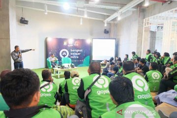 Gojek gandeng kepolisian sebagai mitra pelopor keselamatan berkendara