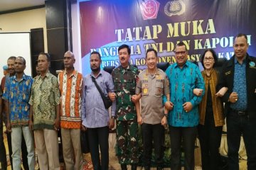 Panglima TNI dan Kapolri gelar pertemuan tertutup dengan tokoh Papua