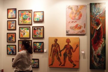 Pameran lukisan Trans - Jakarta