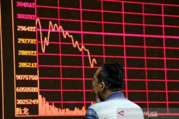 Saham China ditutup jatuh, Indeks Shanghai anjlok 2,26 persen