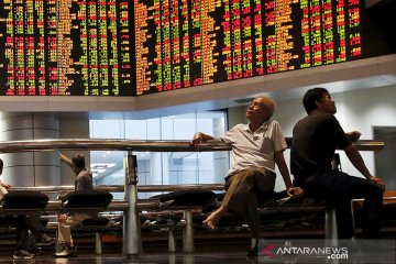 Pasar saham Malaysia ditutup jatuh, Indeks KLCI anjlok 1,07 persen