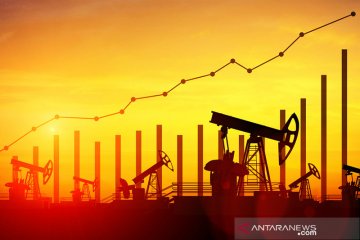 Harga minyak naik hampir dua persen setelah persediaan AS jatuh