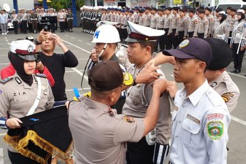 Polda Sumsel gelar pasukan Operasi Patuh Musi