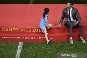 Luis Enrique umumkan putrinya yang idap kanker tulang berpulang