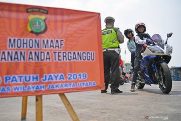 5.376 kendaraan ditilang hari pertama Operasi Patuh Jaya 2019