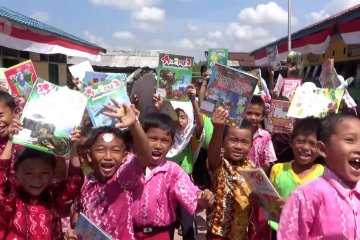 Motor trail pustaka keliling sasar sekolah terpencil