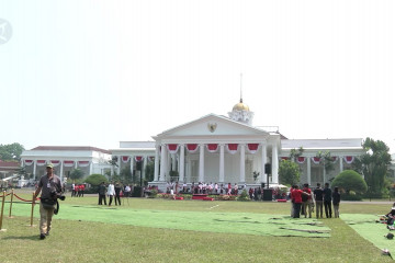 Presiden undang keluarga menteri ke Istana Bogor