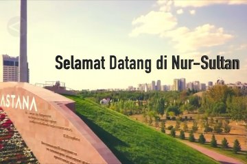 Melihat dari udara kota rujukan Indonesia pindahkan ibu kota