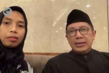 Ucapan HUT RI dari amirul hajj di Tanah Suci