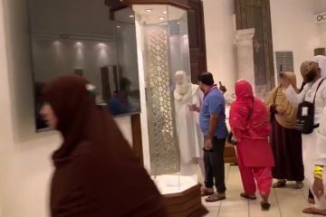 Mengungkap sejarah Ka’bah dan Nabawi di Museum Dua Masjid Suci
