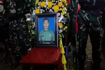 Sertu Ricson dimakamkan di TMP Prabumulih