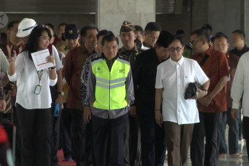 Wapres  tinjau pembangunan Kantor DMI dan renovasi Masjid Istiqlal