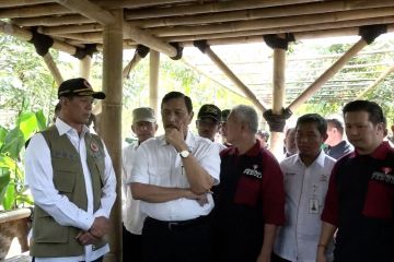 Luhut minta petani kurangi penanaman sayur di hulu Citarum