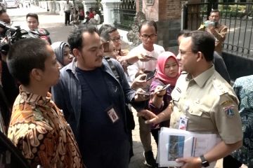 Menghadap Presiden, Anies laporkan rencana penyelenggaraan Formula E