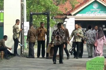 Jelang kedatangan Ma'ruf Amin, Ponpes An Nawawi dijaga ketat