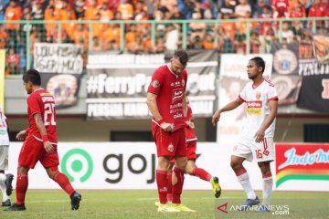 Persija kalah 0-1 dari Badak Lampung meski tampil dominan