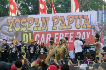 Warga Papua di Jakarta gelar musik Yospan Papua jalin persatuan