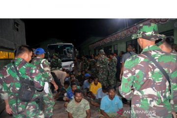 Papua Terkini -298 pendemo dipulangkan dengan kendaraan militer