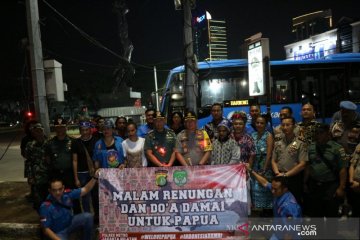 Polres Metro Jaksel gelar renungan-doa bersama untuk Papua