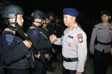 Papua Terkini - Satu SSK personel Brimob Malut dikirim ke Papua