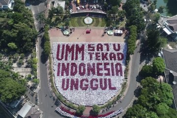 Atraksi delapan penerjun TNI AU buka Pesmaba UMM