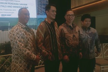 Trinitan Metals IPO pada kisaran Rp270-Rp300 per saham