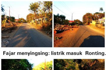 Listrik masuk Ronting
