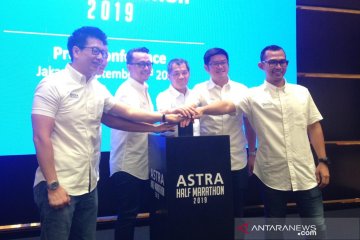 Astra Half Marathon 2019 ajak warga berlari sambil kurangi plastik