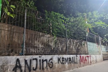 Anjing-anjing Bima Aryo dititipkan Unit Satwa K9 Polda Metro Jaya