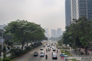 AirVisual: Kualitas udara Jakarta tidak sehat Kamis pagi