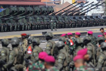 Apel persiapan latgab TNI