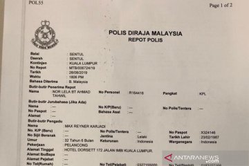 Anak pengusaha Indonesia lapor ke PDRM